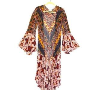 Stevie Nicks Bohemian Bell Sleeve Kimono Long
